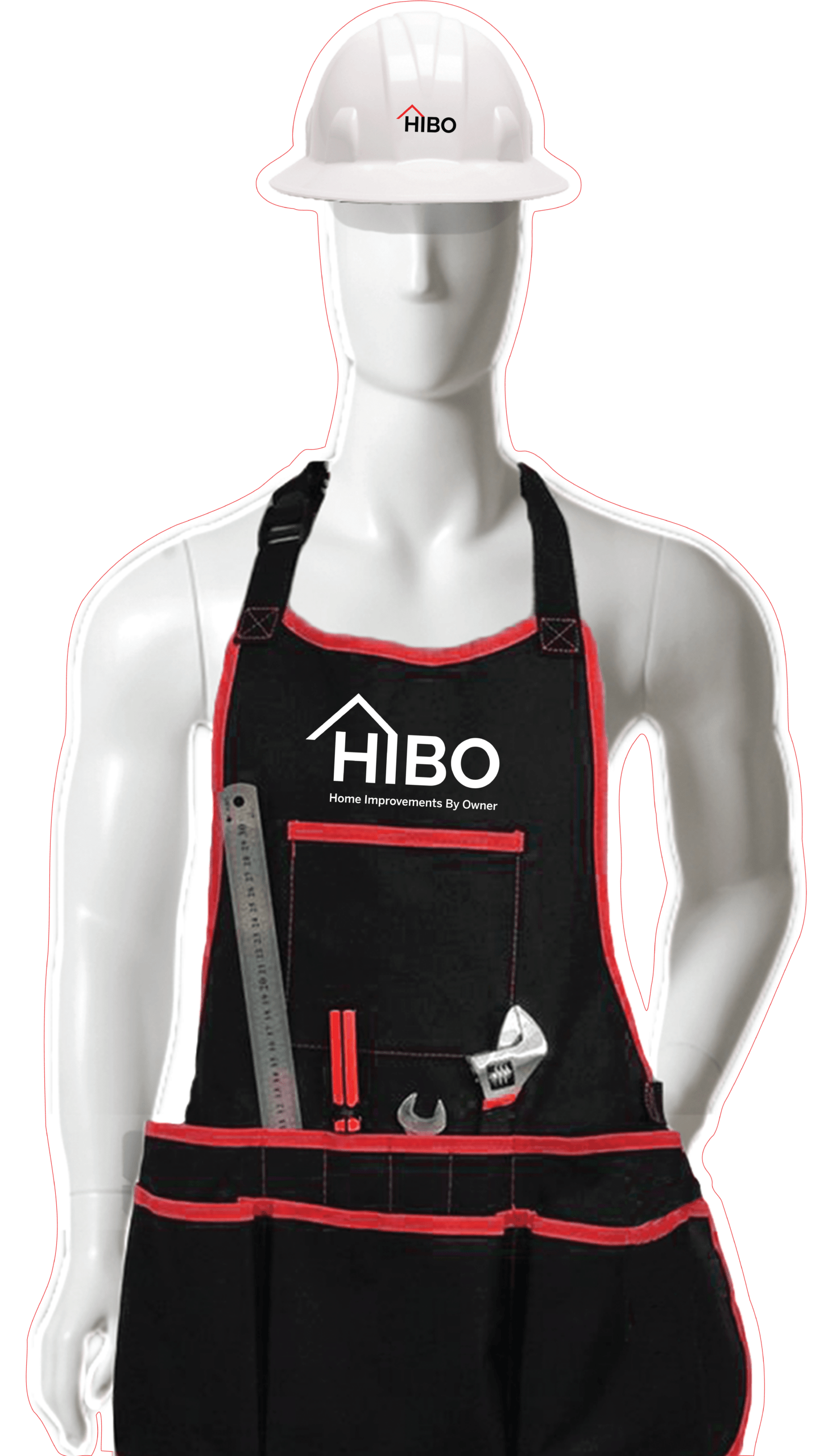 HIBO Mannequin 42in Tall With Diecut Mark