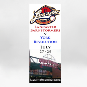Click Ad for Lancaster Barnstormers vs. York Revolution, The Battle of the Roses AAAA's most competitive series. Click Ad for Lancaster Barnstormers