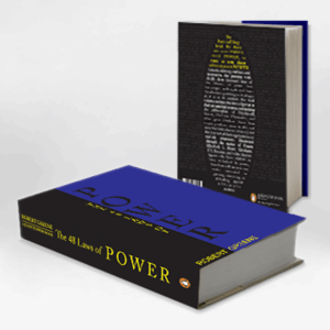 Book Cover Design for 48 Laws of Power by Robert Greene 48 Laws of Power Book Cover Design