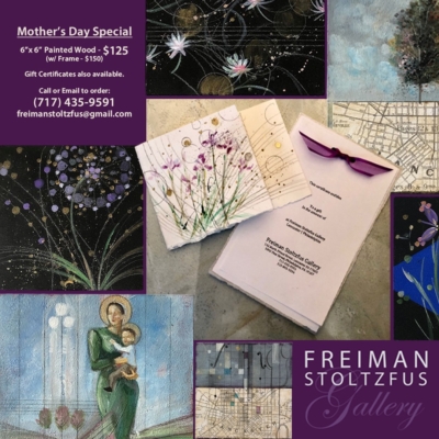 Frieman Stoltzfus Art Gallery Collage by TMIV Design