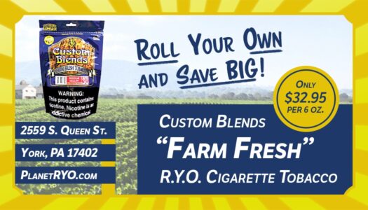 Planet RYO ad inspired by Bull Durham RYO Campaign