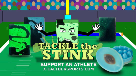 Tackle The Stink - Handmade Soap Ad