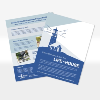Lifehouse Flyer Print Design